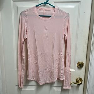 Lululemon, pink, long sleeve shirt, size medium